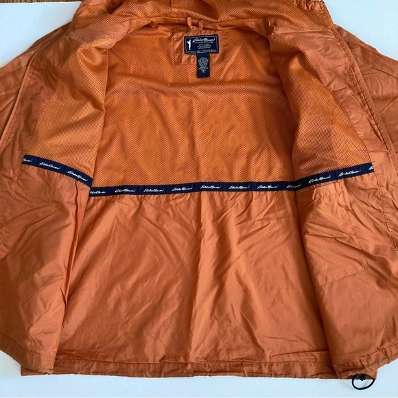 Eddie Bauer Windbreaker Orange Size XL - Picture 6 of 11
